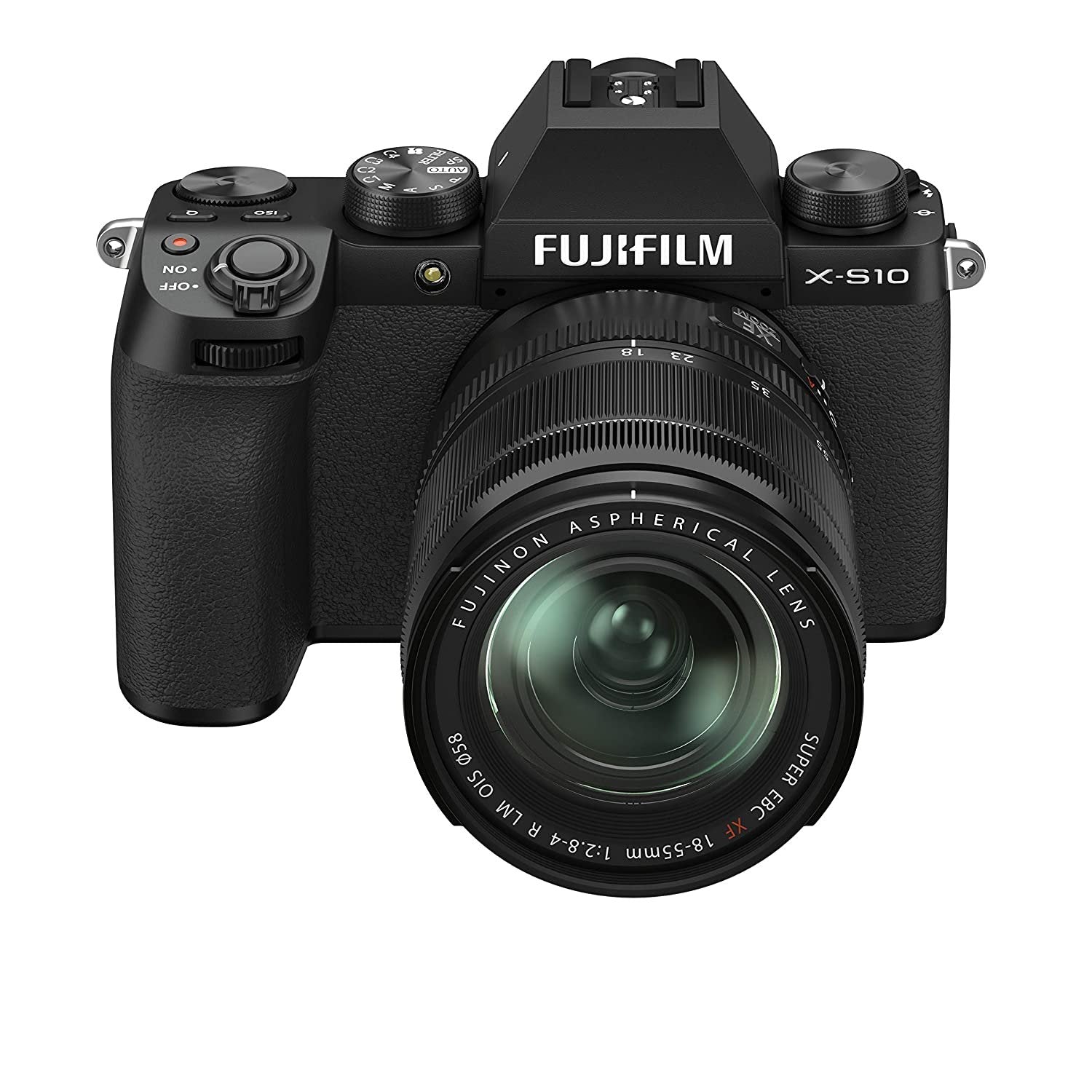 Fujifilm X-S10 Mirrorless Camera with XF 18-55mm F/2.8-4 Lens Black - cambuy-lives