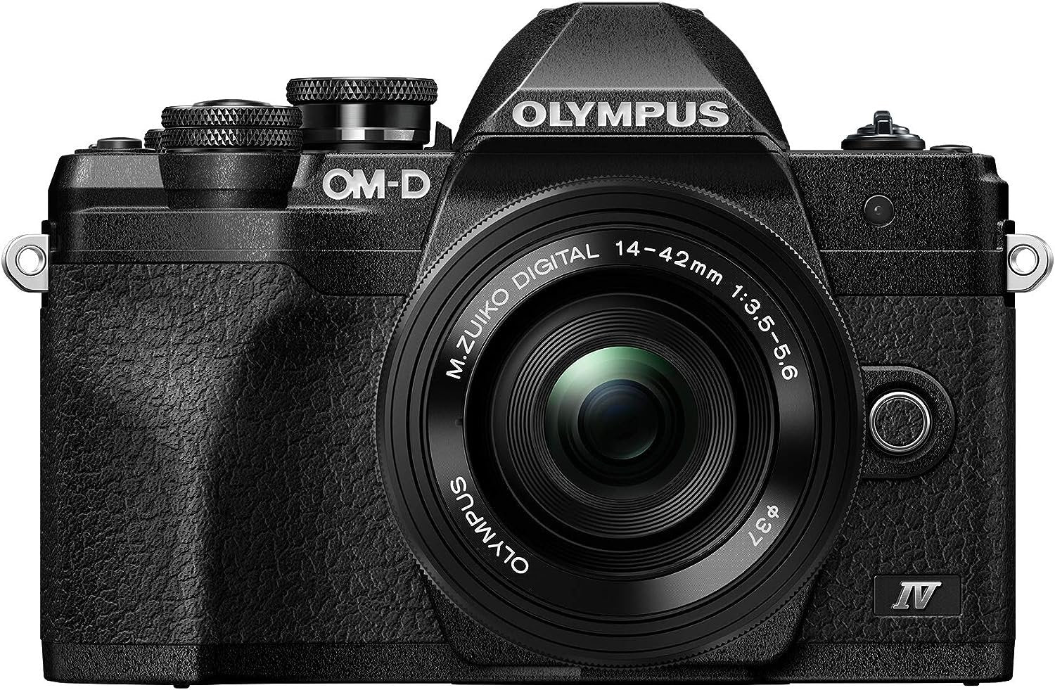 Olympus OMD-EM-10-Mark-IV Mirrorless Digital Camera with Lens 14-42mm f3.5-5.6-EZ Black - cambuy-lives