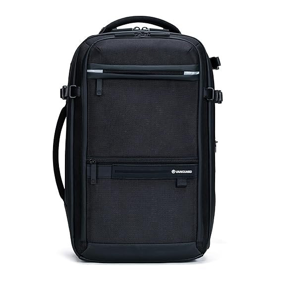 Vanguard Camera Backpack |VEO Select 47BF IE Black India Exclusive Version I 1-2 Pro DSLRs with Lens Upto 70-200mm, 3-4 Lenses - cambuy-lives