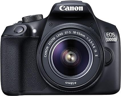 Canon EOS 1300D DSLR Camera with 18-55mm IS II Lens Used - cambuy-lives