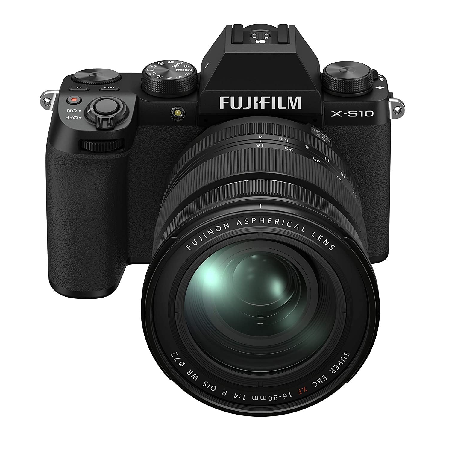Fujifilm X-S10 Mirrorless Camera with XF 16-80mm F/4 Len Black - cambuy-lives