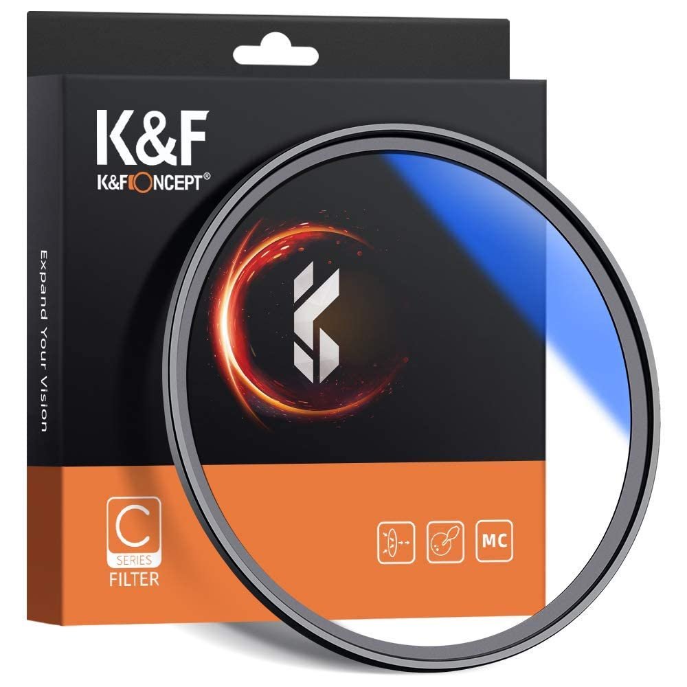 K&F Concept MC UV Protection Filter Slim Frame with Multi-Resistant Coating for Camera Lens 67mm - cambuy-lives
