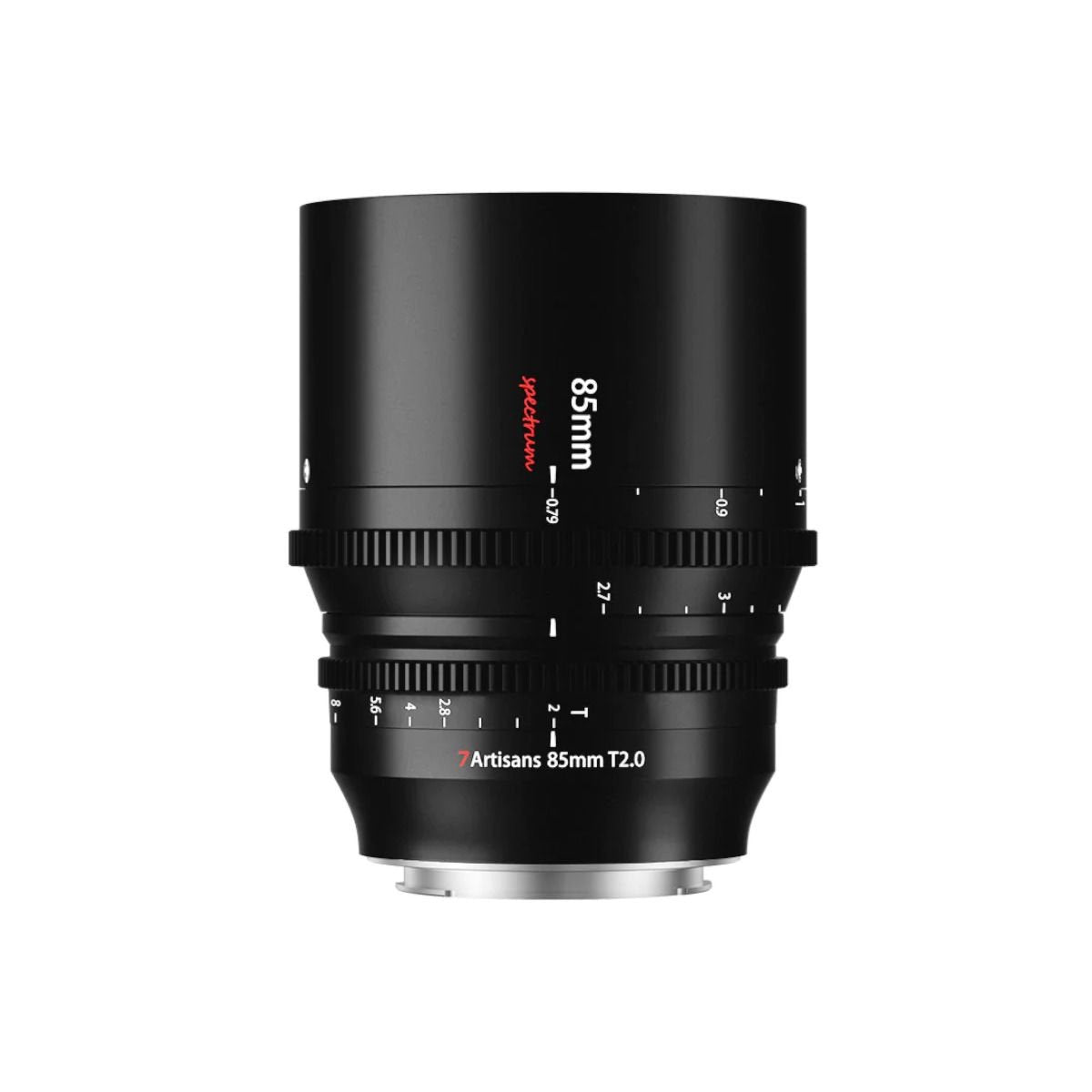 7artisans 85mm T2.0 Cine Lens for Sony E / Full Frame / Black - cambuy-lives