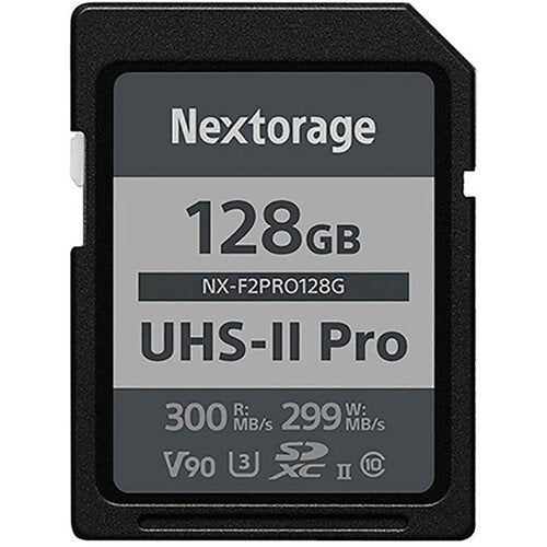 Nextorage 128GB NX-F2PRO Series UHS-II SDXC Memory Card - cambuy-lives