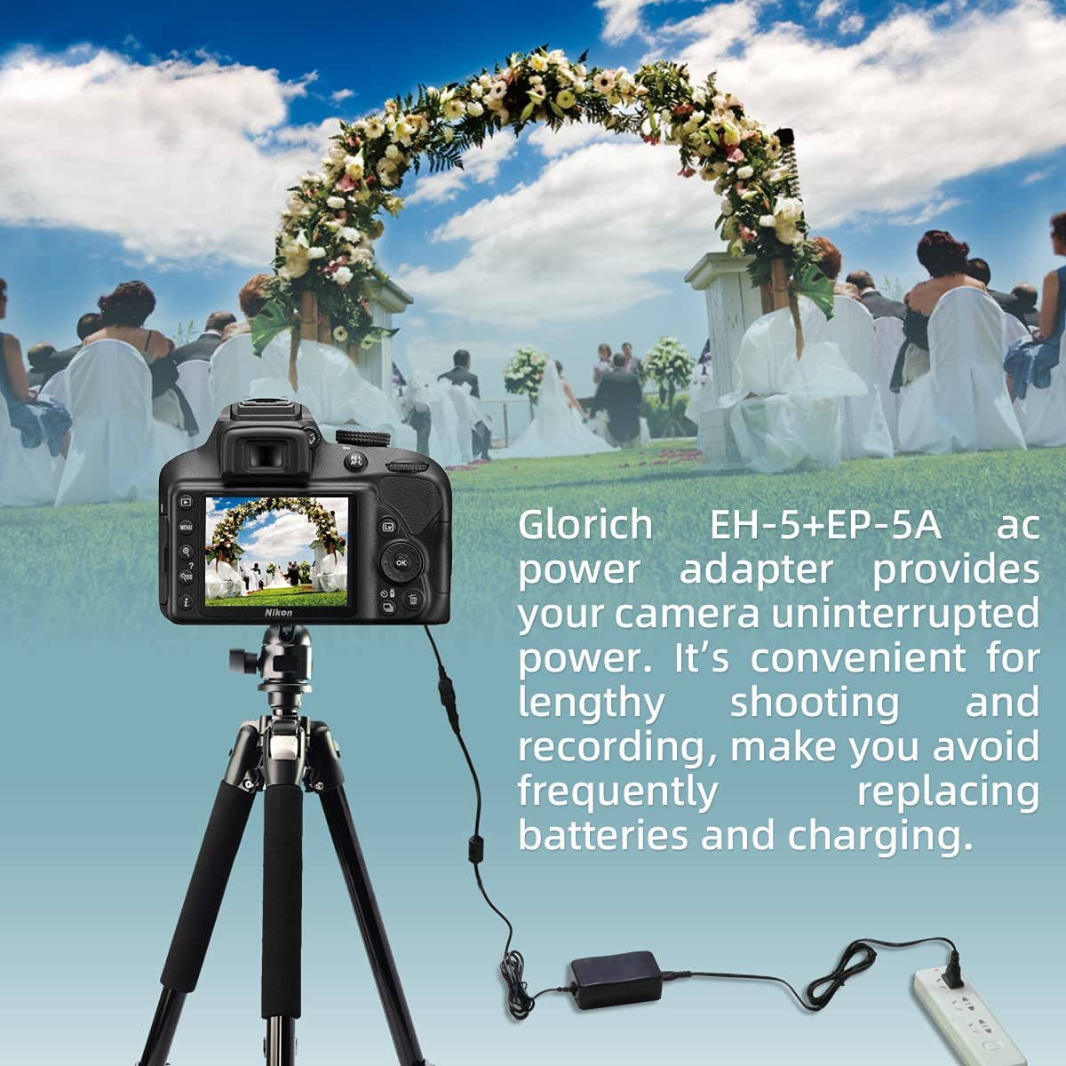 Nikon DSLR Cameras Replacement ac Power Adapter - cambuy-lives
