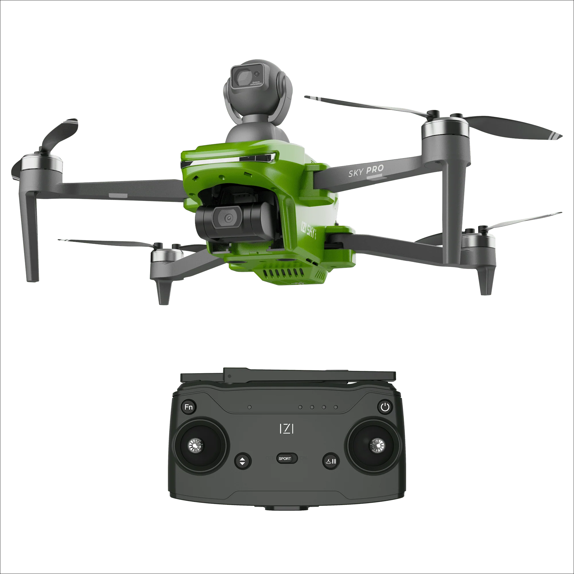 New IZI Sky Pro 4K Camera Drone, 540? OA, UHD 20MP, 5KM Live Video, 32 Mins Flight, 3-Axis Gimbal, 4X Zoom, Wide Angle, Vertical Shooting, 10+ Flying Modes, RTH, GPS UAV, 1-Year Warranty - cambuy-lives