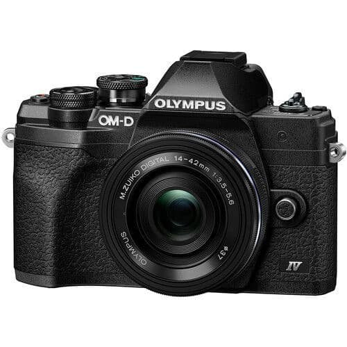 Olympus E-M10 IV Mirrorless Camera Kit (14-42 EZ)(40-150) Black - cambuy-lives