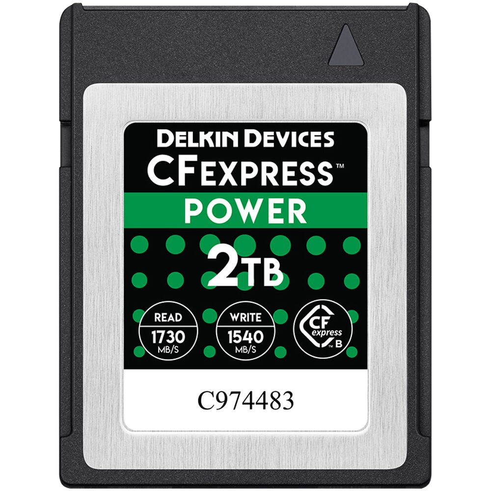 Delkin Devices 2TB POWER CFexpress Type B Memory Card - cambuy-lives