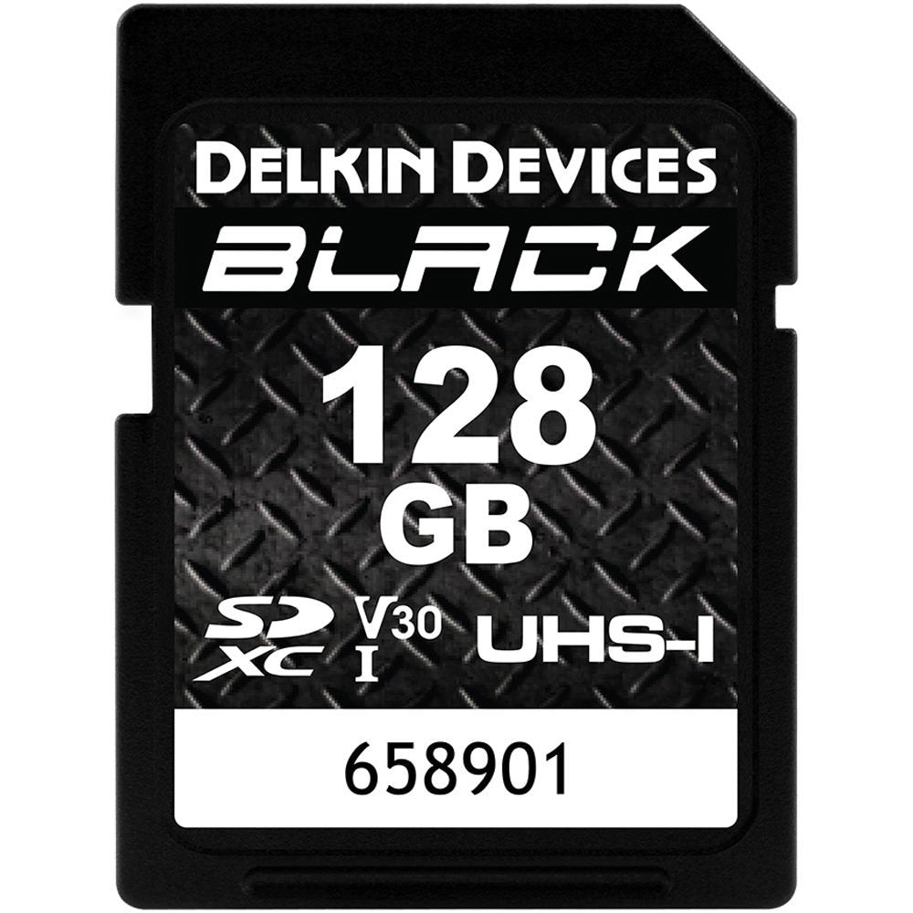 Delkin Devices 128GB BLACK UHS-I SDXC Memory Card - cambuy-lives