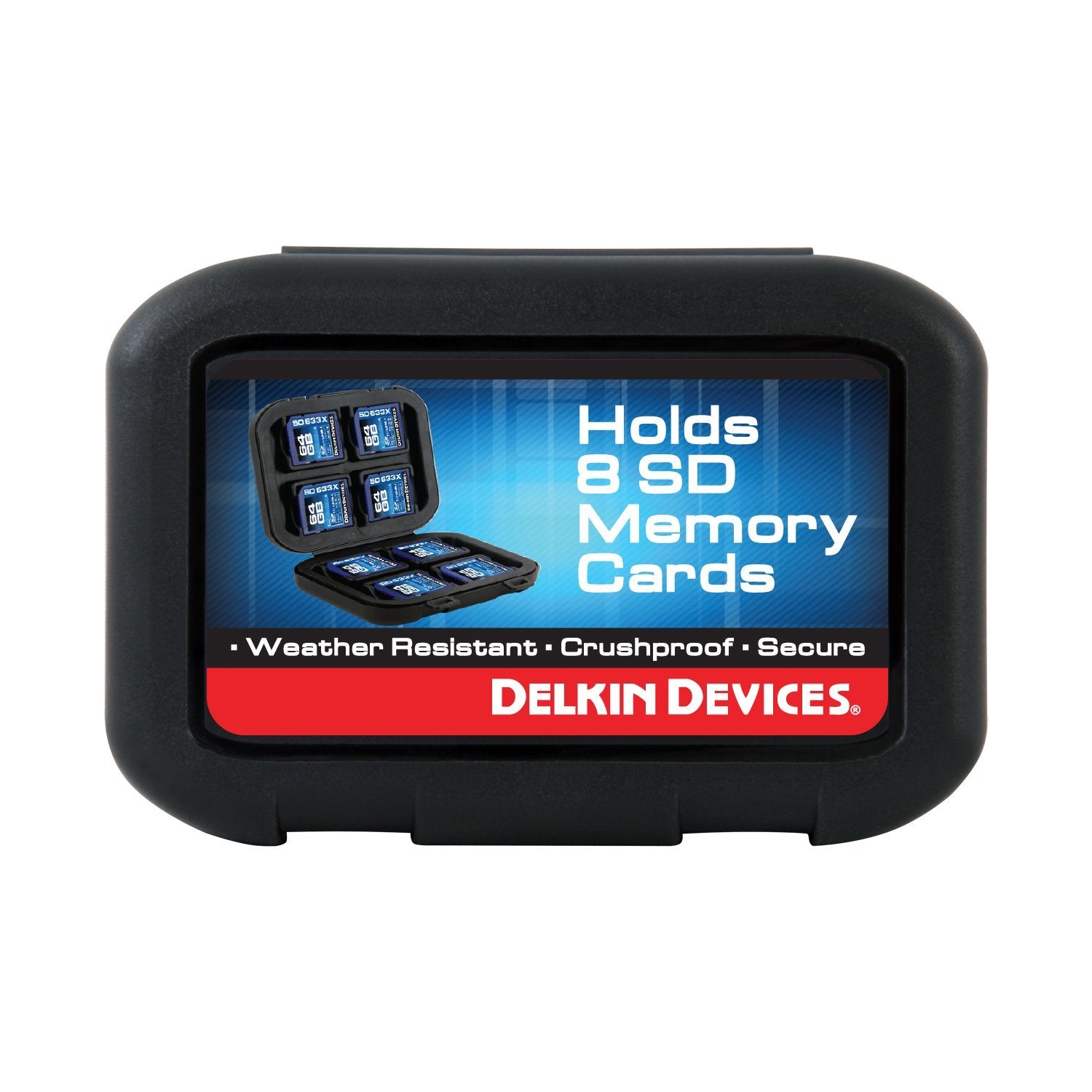 Delkin Secure Digital (SD) 8 Card Carrying Case - cambuy-lives