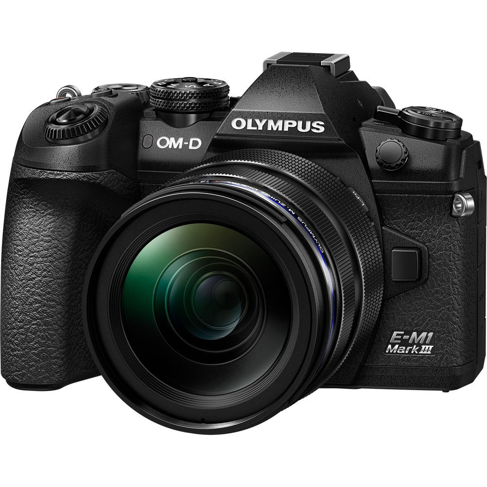 Olympus OM-D E-M1 Mark III Mirrorless Digital Camera with 12-40mm Lens - cambuy-lives