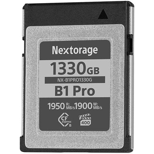 Nextorage 1330GB B1 Pro Series CF Express Type B Memory Card / 1950 MB/s - cambuy-lives