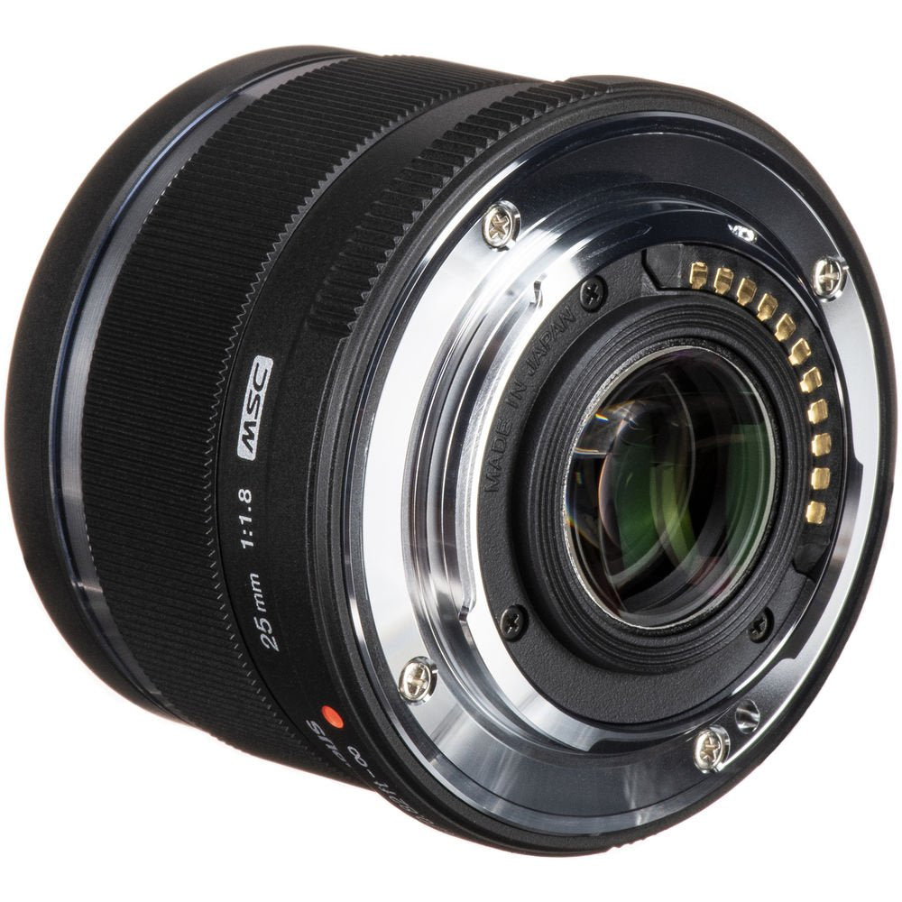 Olympus M.Zuiko Digital 25mm f/1.8 Lens (Black) - cambuy-lives