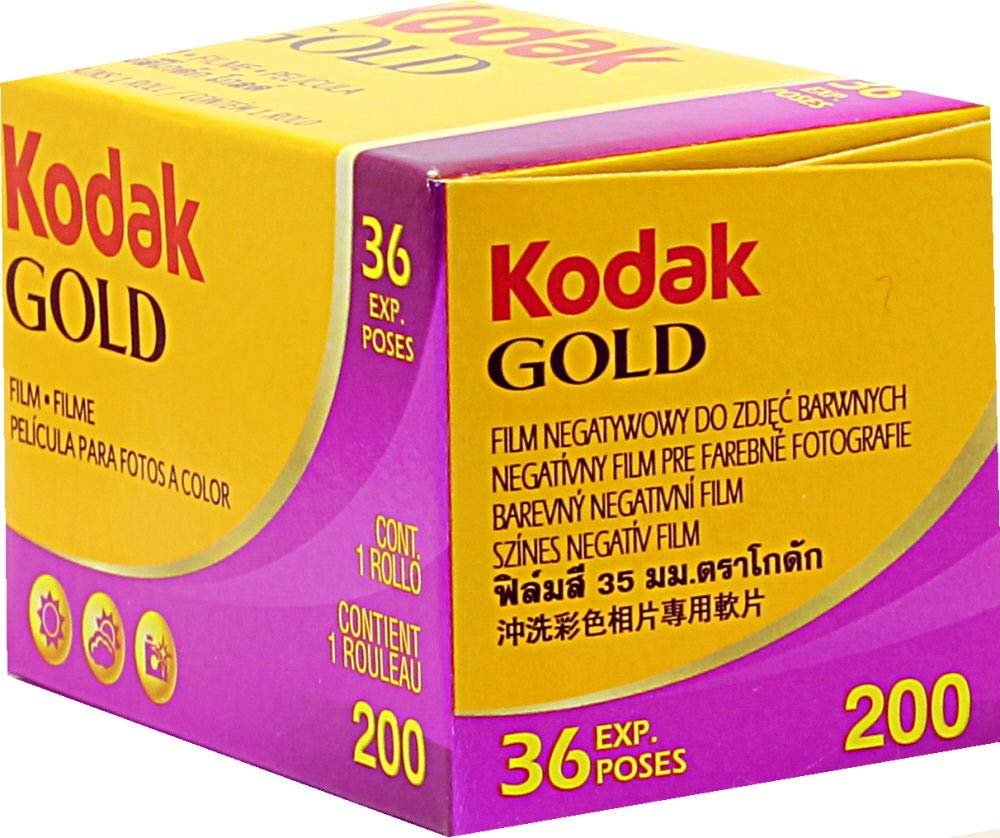 Kodak Gold 200 Color Negative Film (ISO 200) 35mm 36-Exposures, 603 3997 - cambuy-lives
