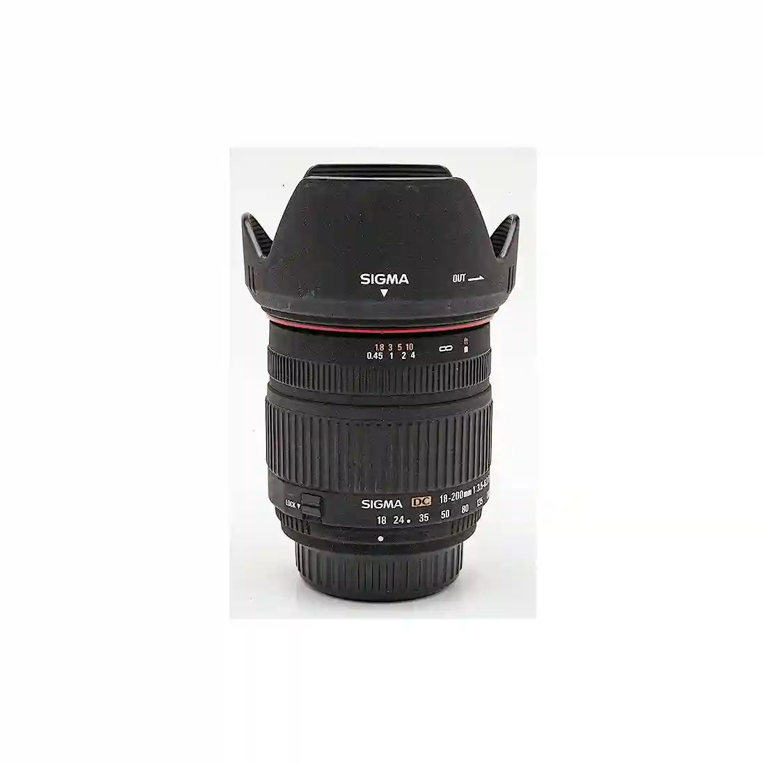 Used Sigma 18-200mm f/3.5-6.3 DC Macro Nikon - cambuy-lives