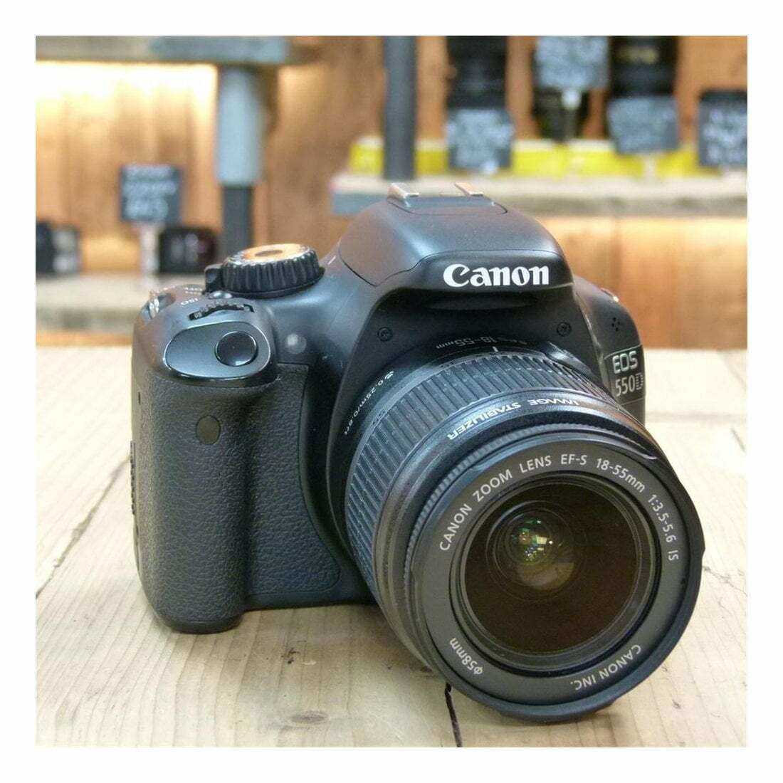 Used Canon Eos 550d With 18-55mm Lens - cambuy-lives