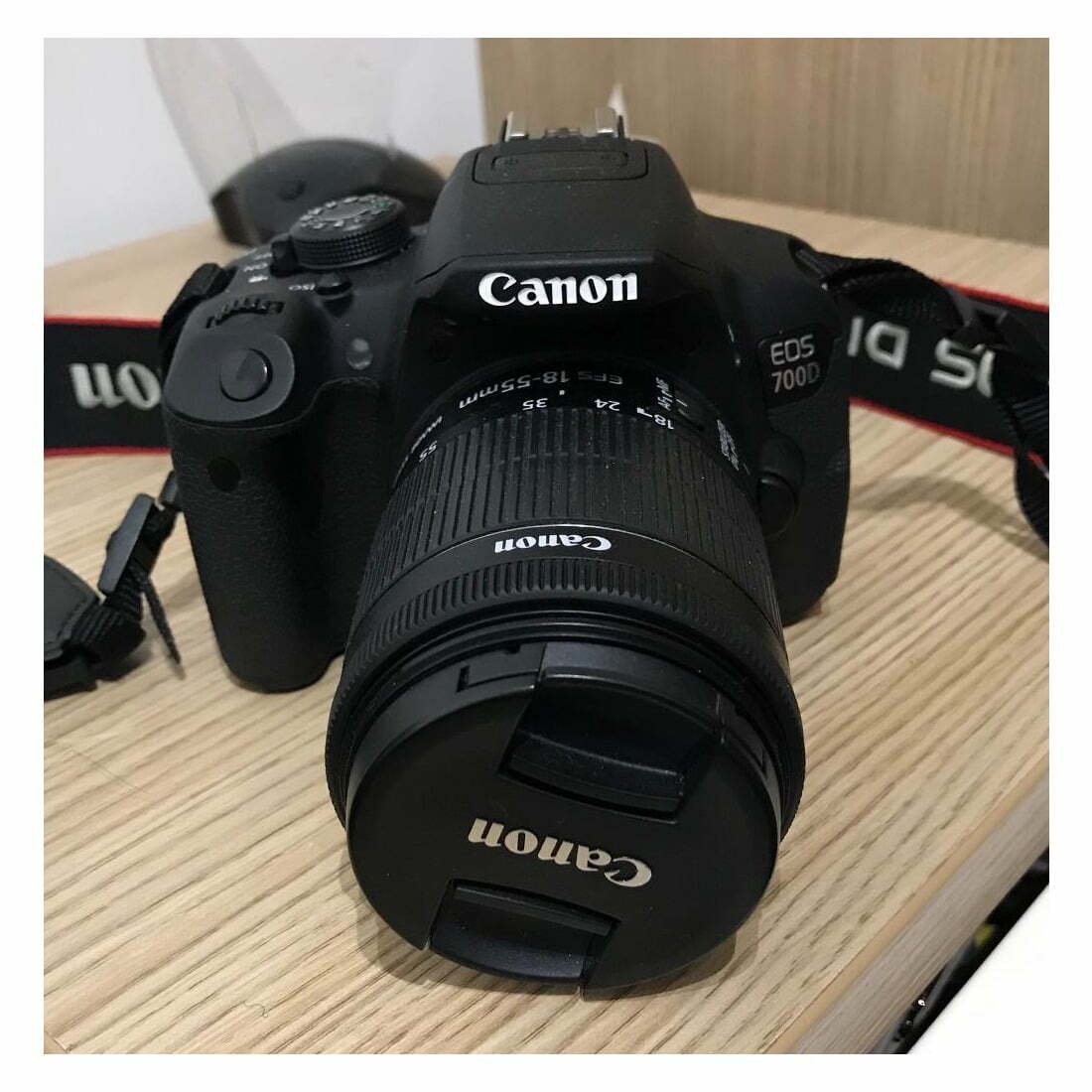 Used Canon Dslr 700d with 18-55mm Lens - cambuy-lives