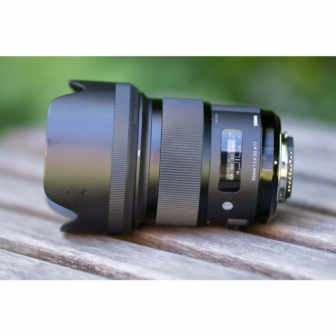 Used Sigma 50mm F/1.4 Dg Hsm Art Lens for Canon Dslr Cameras - cambuy-lives