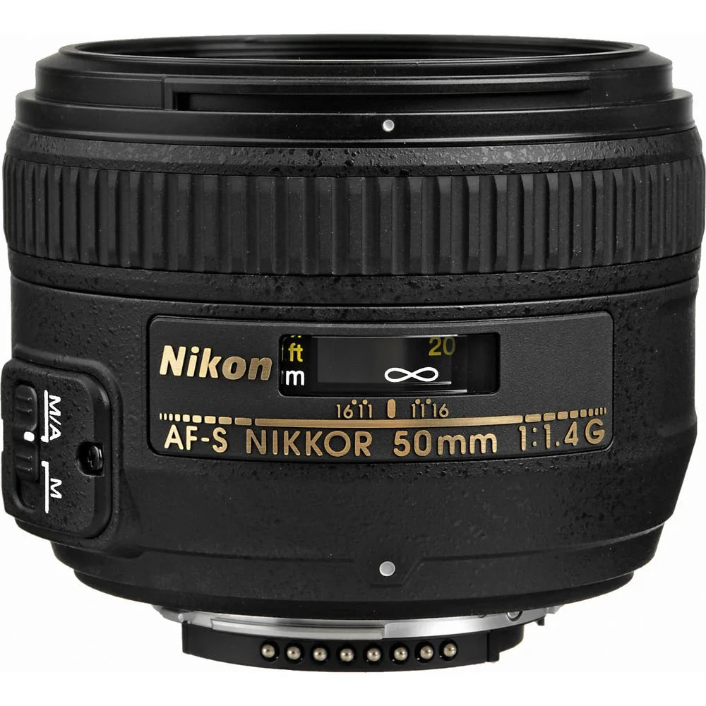 Nikon AF-S Nikkor 50 mm f/1.4G Prime Lens - cambuy-lives