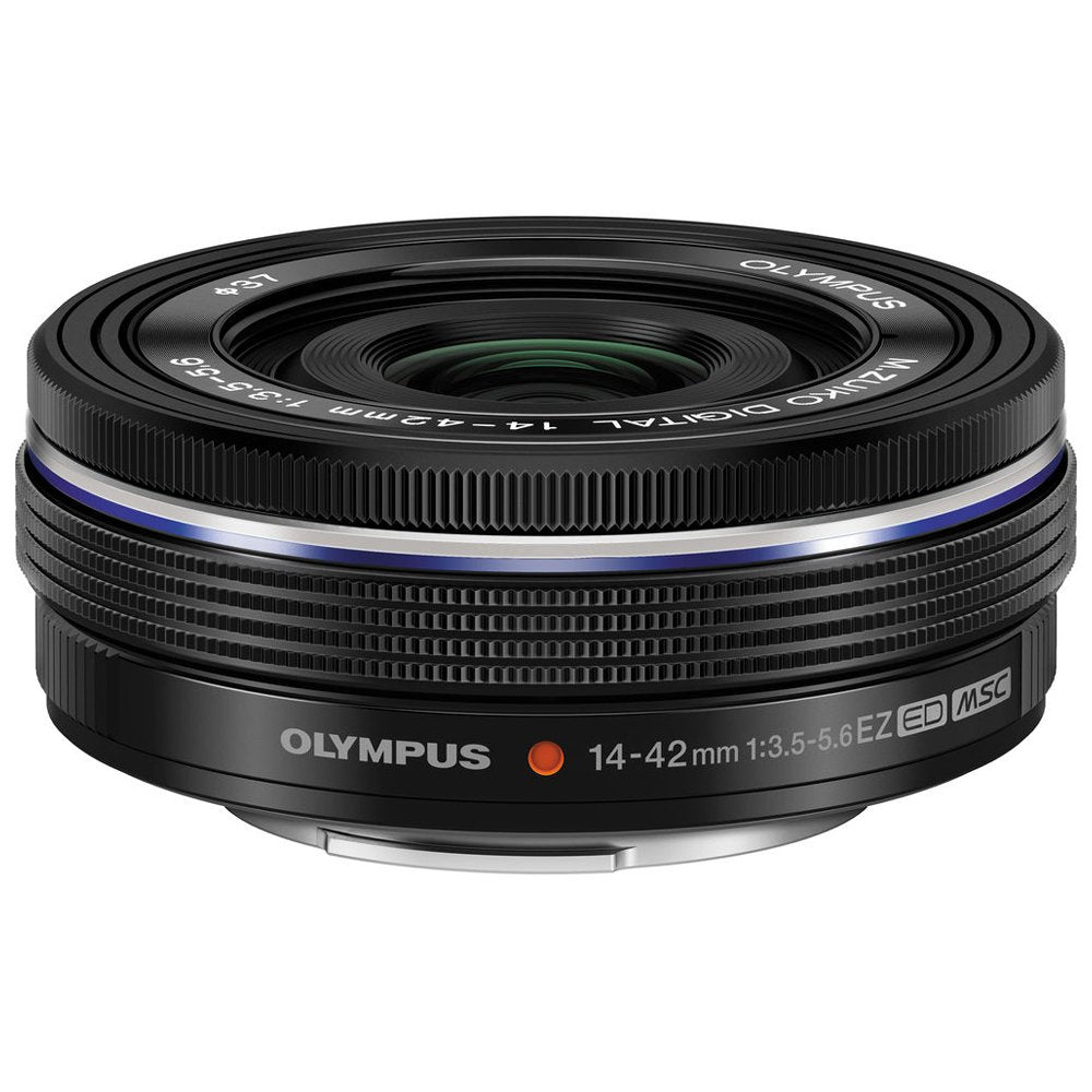 Olympus M.Zuiko Digital ED 14-42mm f/3.5-5.6 EZ Lens (Black) - cambuy-lives
