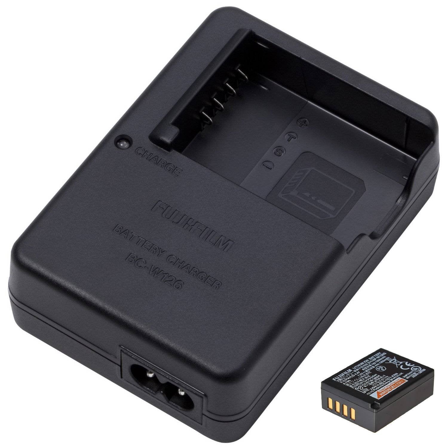 Fujifilm BC-W126 Battery Charger And Fujifilm NP-W126 Lithium-Ion Battery - cambuy-lives