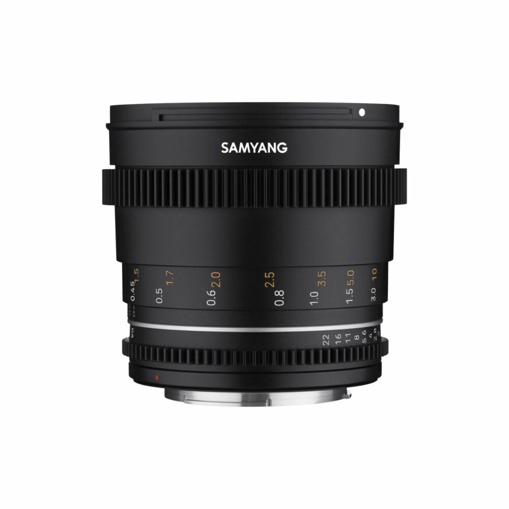 Samyang MF 50mm T1.5 VDSLR MK2 Lens - cambuy-lives