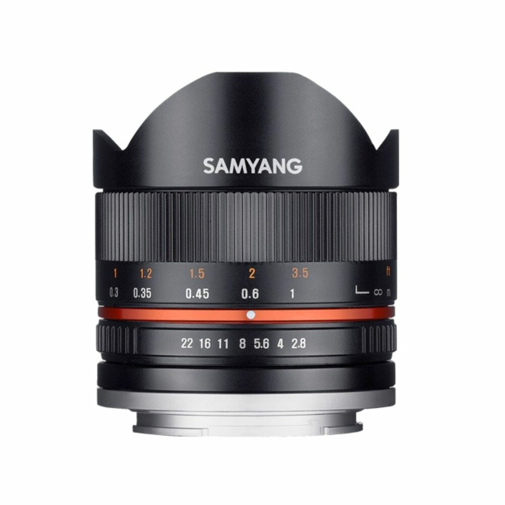 Samyang MF 8mm f/2.8 UMC Fisheye II Lens - cambuy-lives