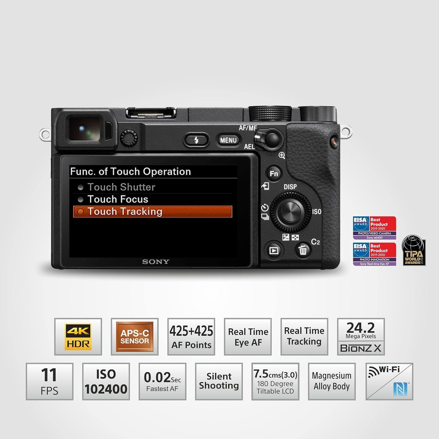 Sony Alpha 6400M with 18-135mm Lens Open Box - cambuy-lives