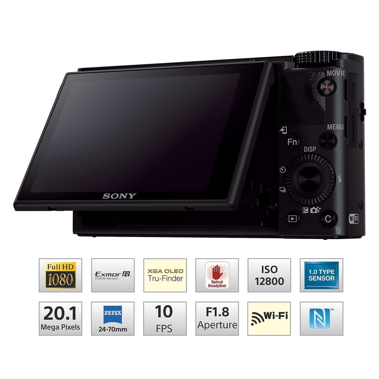 Sony RX100M3 Premium Digital Camera (Open Box) - cambuy-lives