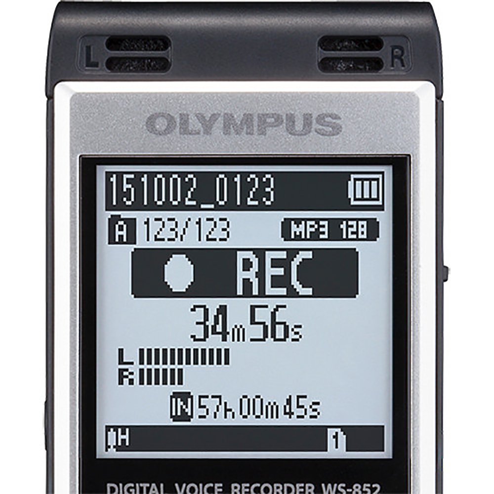 Olympus WS-852 Digital Voice Recorder (Silver) - cambuy-lives
