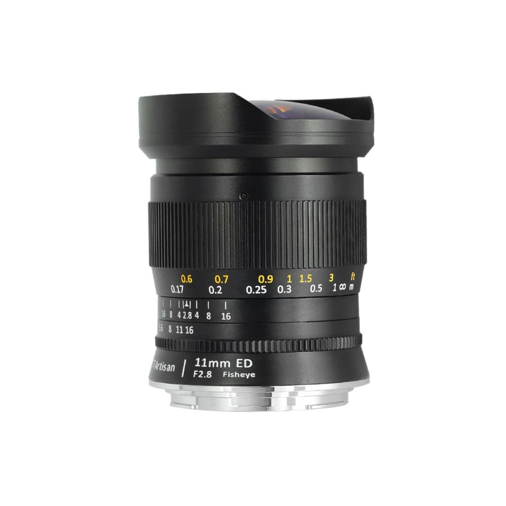 TTArtisan 11mm f/2.8 Fisheye Lens for Nikon Z / Full Frame / Black - cambuy-lives