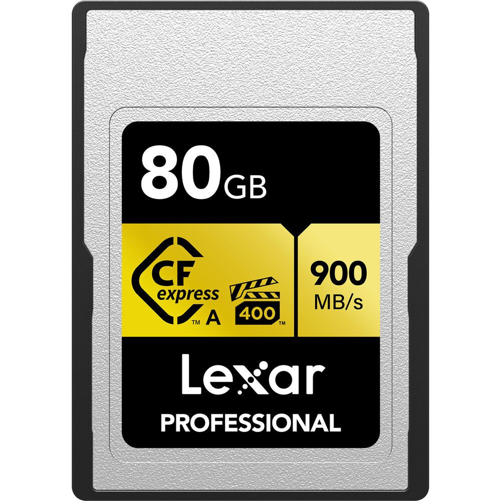 Lexar 80GB Professional CFexpress Type A Card Gold Series - cambuy-lives