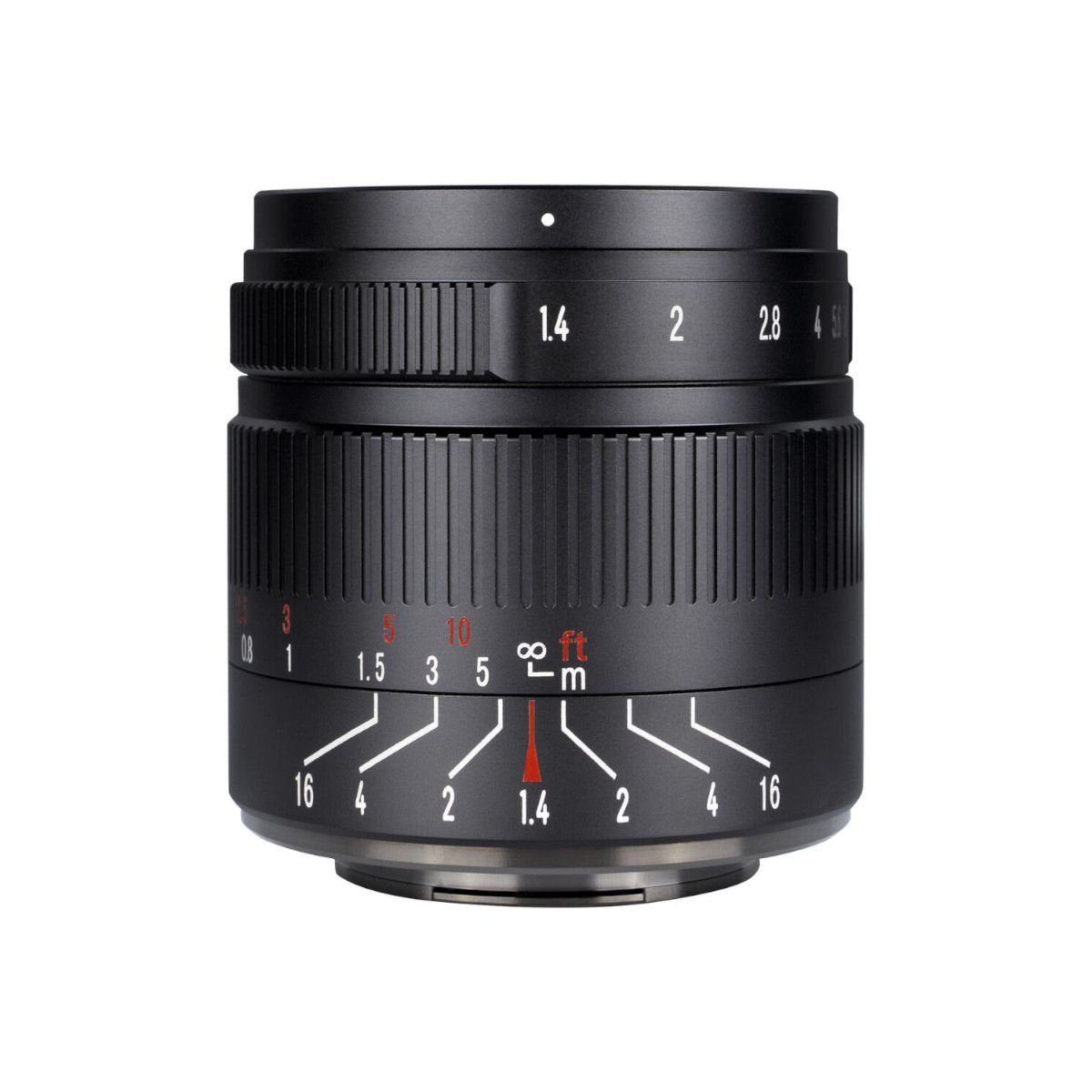 7artisans 55mm f/1.4 II Lens for MFT / Black - cambuy-lives