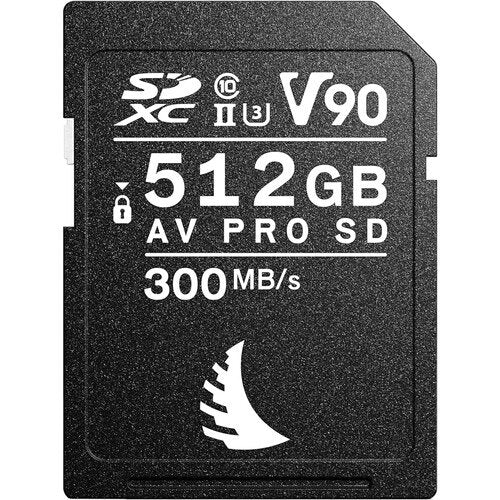 Angelbird 512GB AV Pro MK2 UHS-II V90 SDXC Memory Card - cambuy-lives