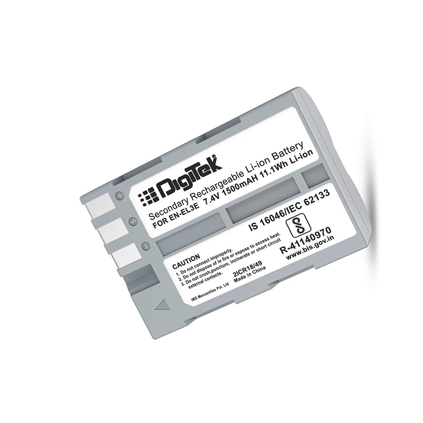 Digitek EN-EL3E Lithium-Ion Battery Pack 1500mAh - cambuy-lives