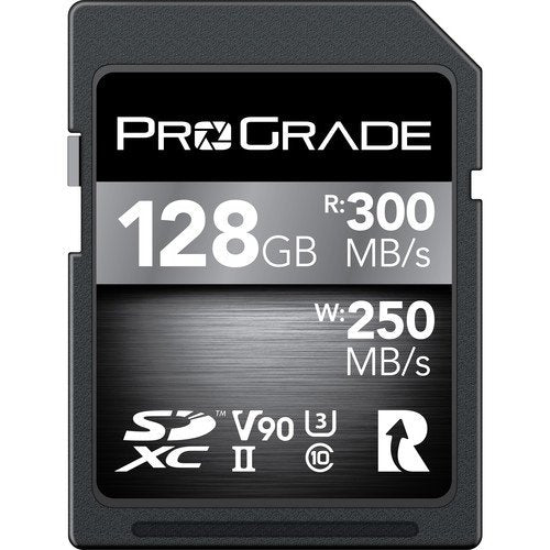 Prograde Digital 128Gb Uhs-Ii V90 Sdxc Memory Card - cambuy-lives