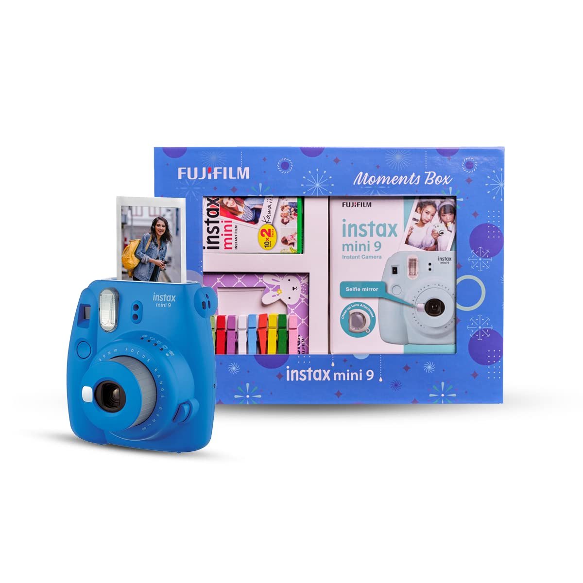 Fujifilm Instax Mini 9 Moments Box with 20 Shots - cambuy-lives