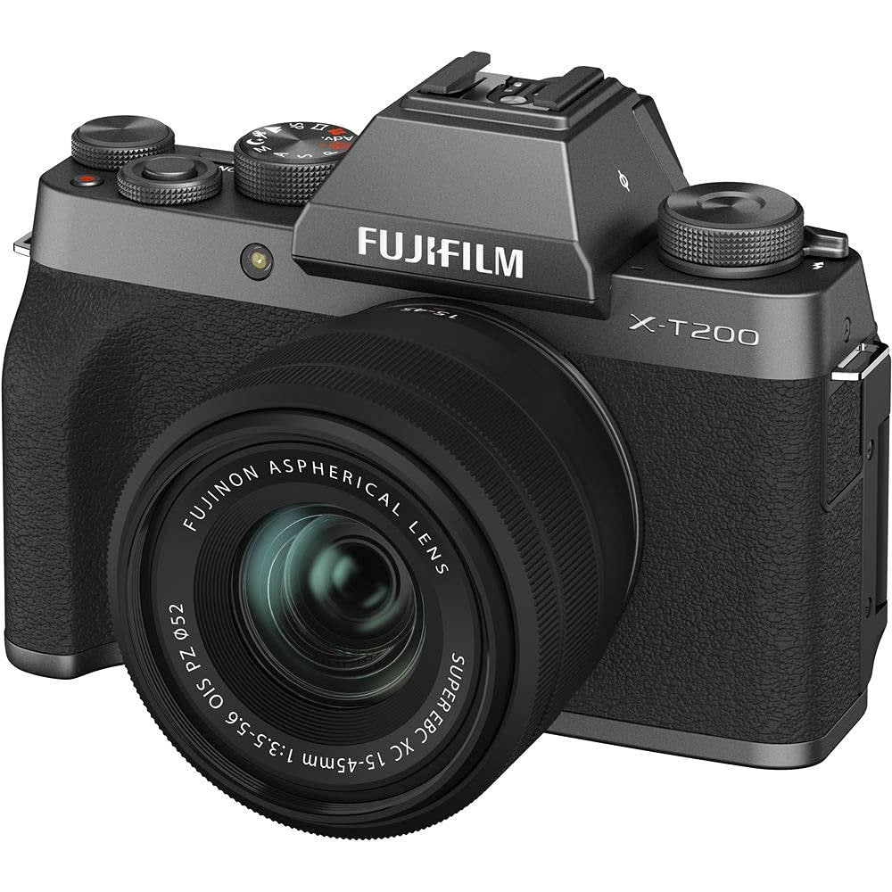 Fujifilm X-T200 Mirrorless Camera with XC 15-45 mm Lens Used - cambuy-lives
