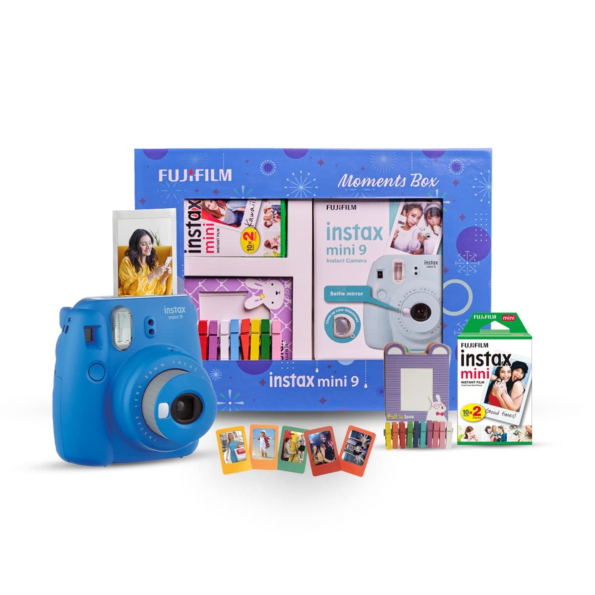 Fujifilm Instax Mini 9 Moments Box with 20 Shots - cambuy-lives