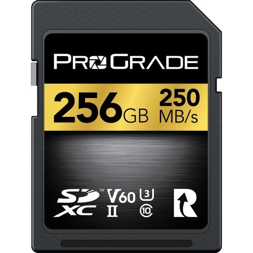 Prograde Digital 256Gb Uhs-Ii V60 Sdxc Memory Card - cambuy-lives