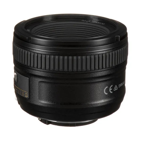 Nikon AF-S NIKKOR 50mm F/1.8G Prime Lens for DSLR Camera