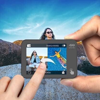 CamPark X30 Ultra HD 4K Action Camera Touch Screen Waterproof Wifi (Black) - cambuy-lives