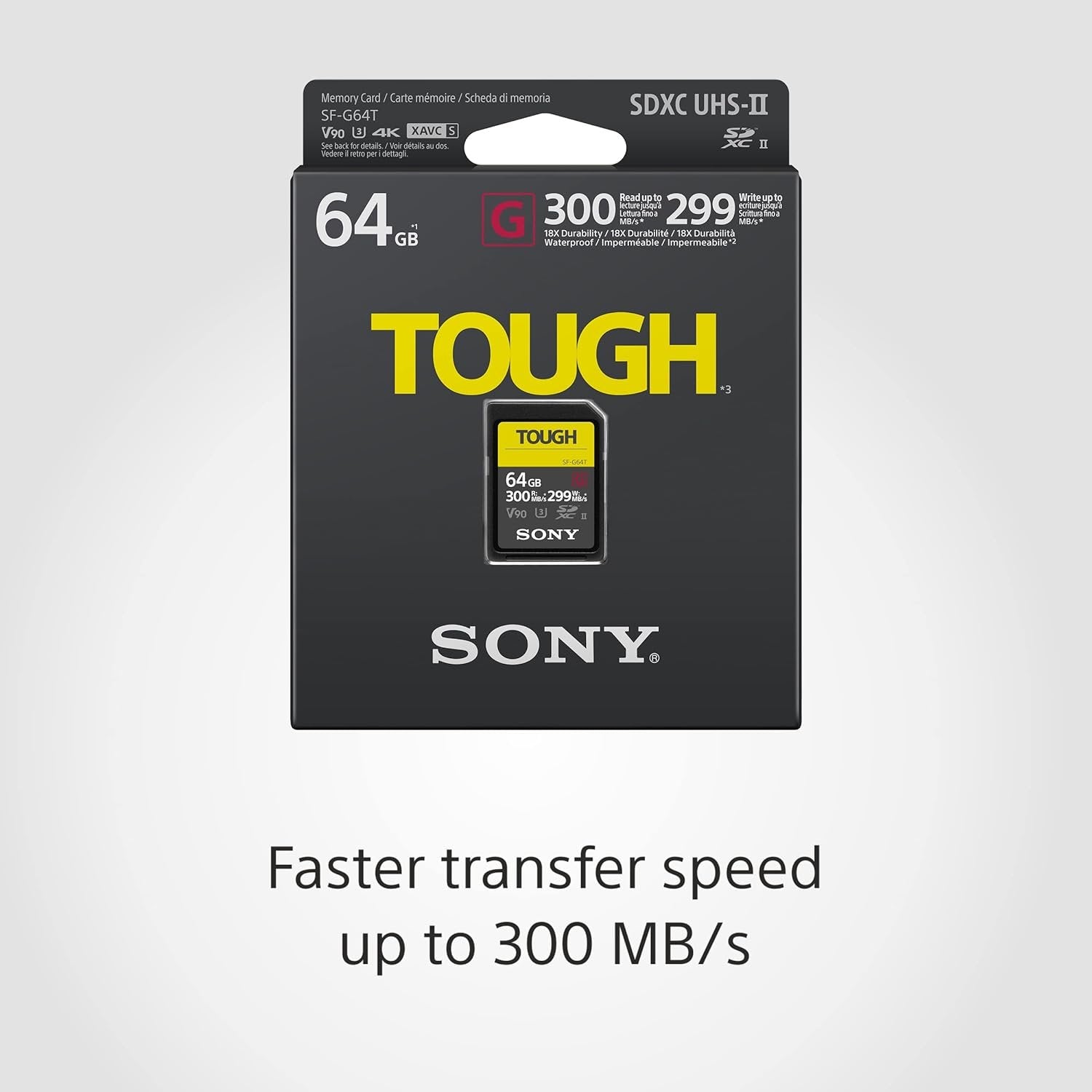 Sony SF-G64T 64gb Tough Memory Card - cambuy-lives