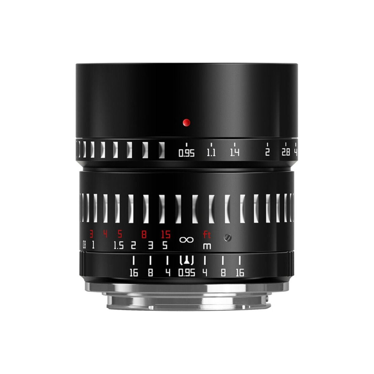 TTArtisan 50mm f/0.95 Lens for Canon RF / APS-C / Black + Silver - cambuy-lives