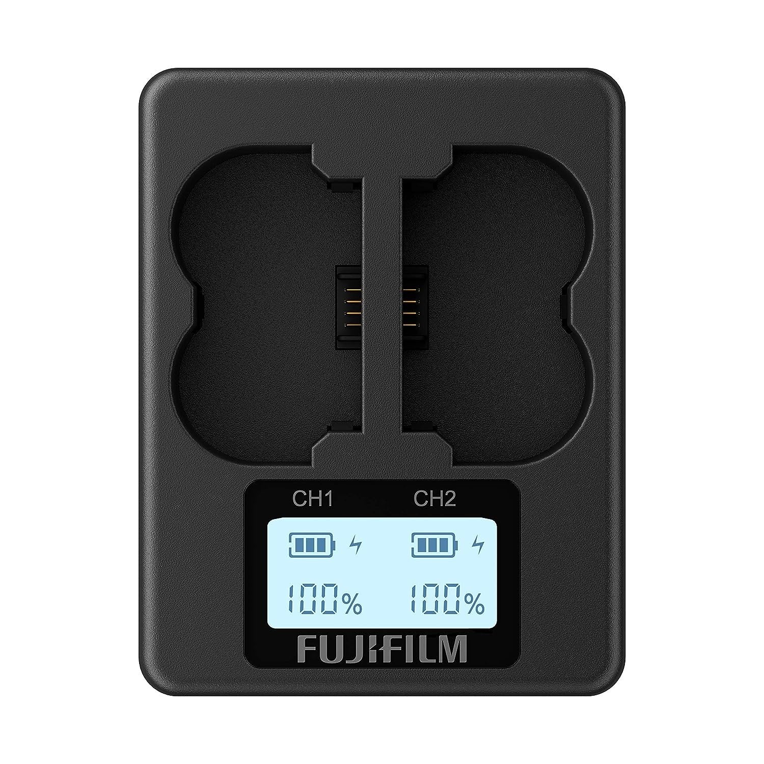 Fujifilm Dual Battery Charger BC-W235 for NP-W235 Camera Battery, Black, (16651459) - cambuy-lives