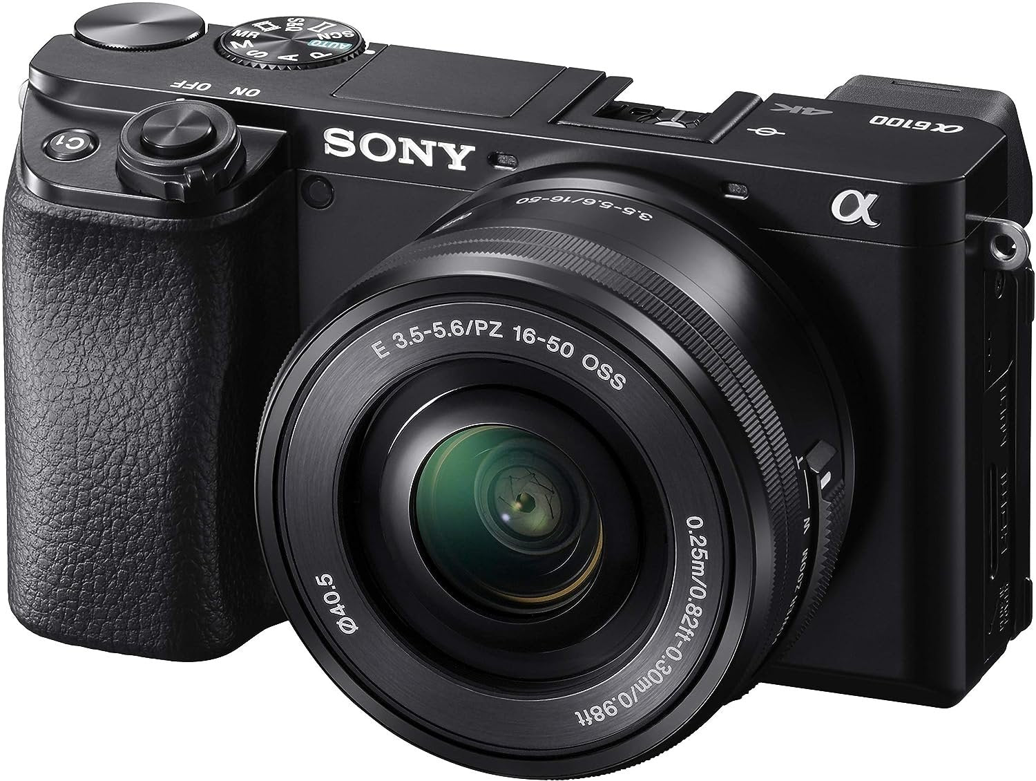Sony Alpha ILCE 6100L Mirrorless DSLR Camera with 16-50mm Lens Open Box - cambuy-lives