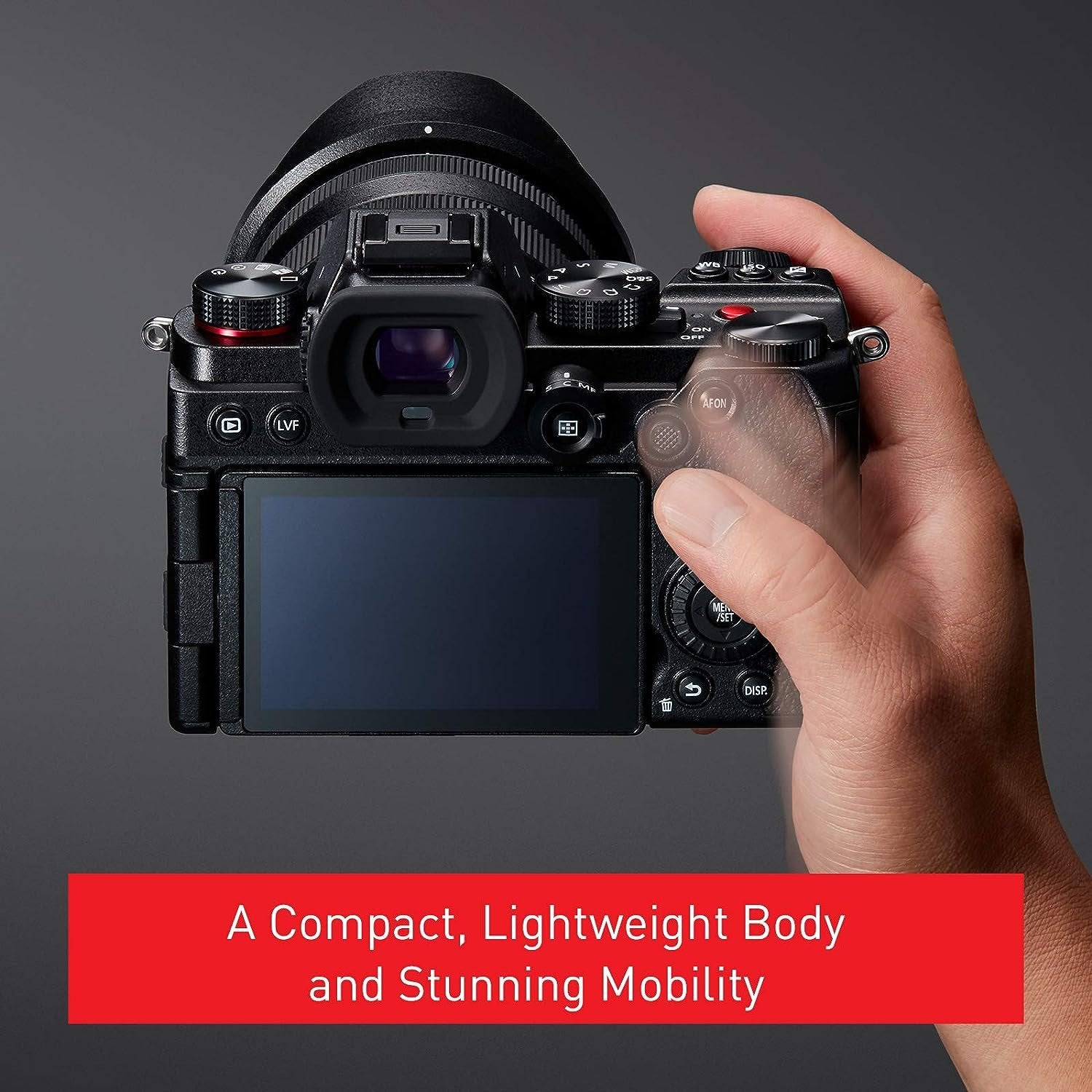 Panasonic Lumix S5 FullFrame Mirrorless Camera with Lumix S 20-60mm Lens, DC-S5K, 3x Optical Zoom, Black - cambuy-lives