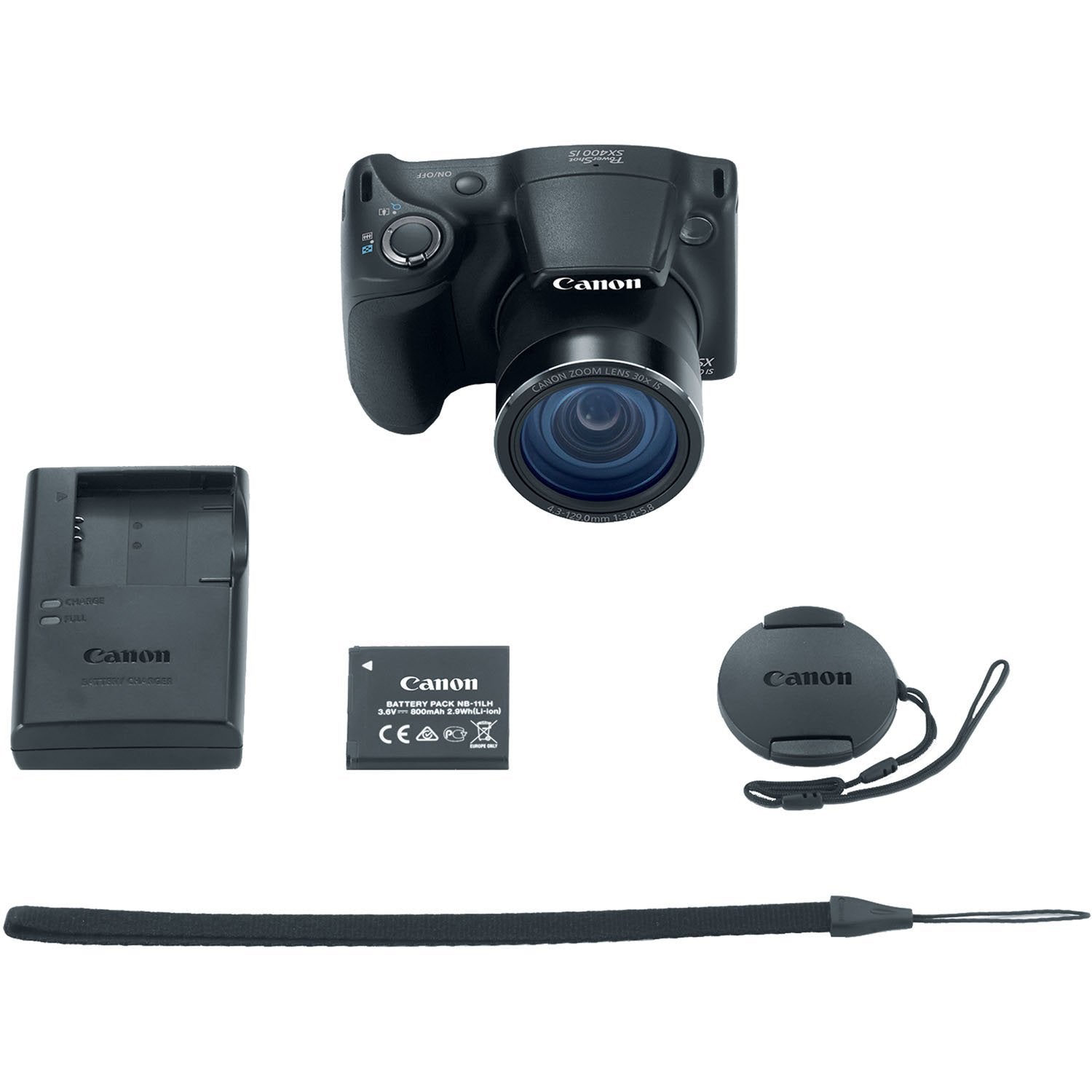 Canon PowerShot SX400 Digital Camera - cambuy-lives