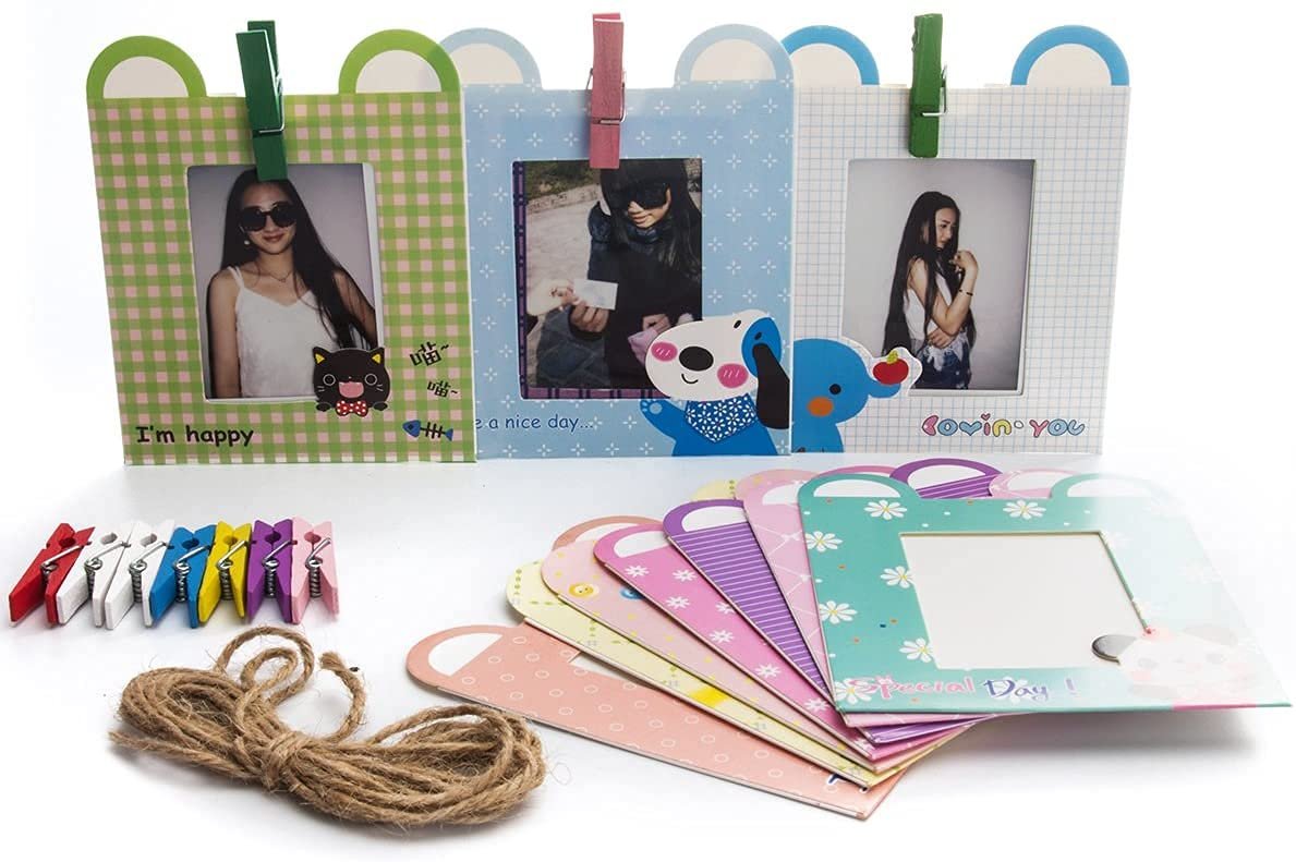 Fujifilm Instax Mini Colourful Frames and Clips - cambuy-lives