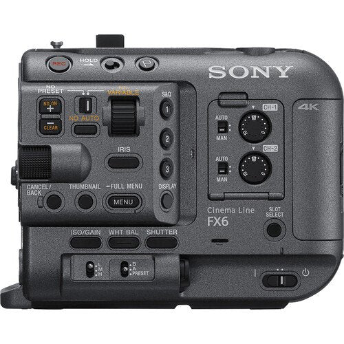 Sony FX6 Cinema Line Full-Frame Camera - cambuy-lives